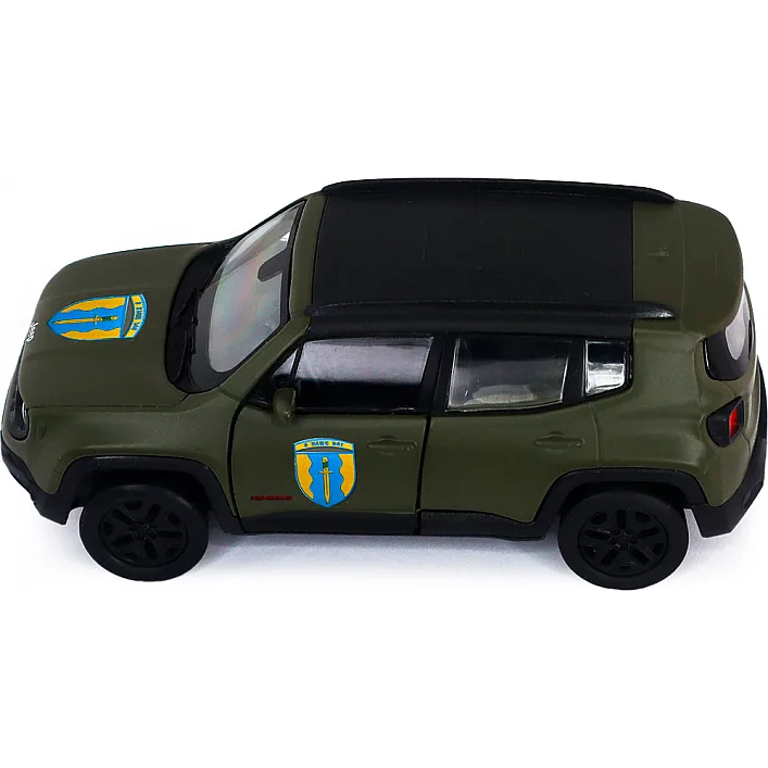 Автомодель серії "Шеврони Героїв" – JEEP RENEGADE TRAILHAWK – "АЙДАР"