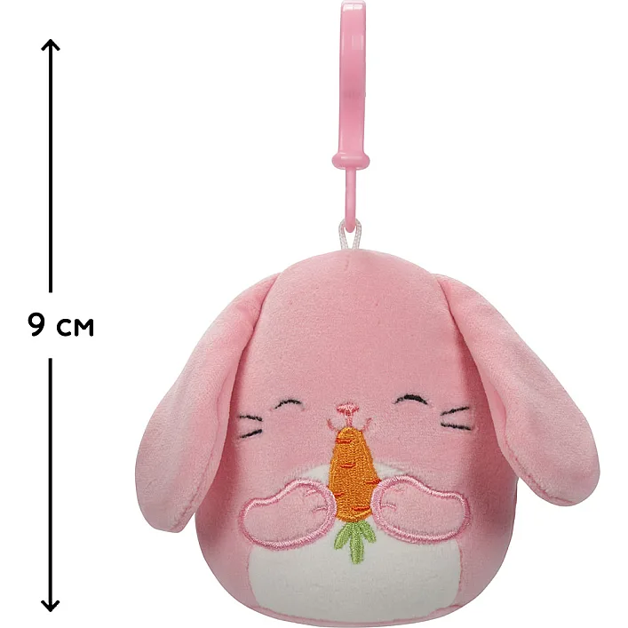 М'яка іграшка на кліпсі SQUISHMALLOWS - ЗАЙЧИК БОП (9 cm)