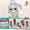 Набір для розпису по номерах для дітей "L.O.L. Surprise! Mermaids Neon QT" 40х40 см. KHO6264 (Нас5261)