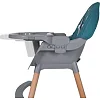 Стульчик для кормления LUMI ME 1111 Teal экокожа