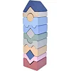 Деревянная игрушка "Пирамидка LD-22/Tower LD-22" 16099 CUBIKA (Дер3249)