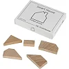 Набір дерев'яних головоломок "Wooden mini puzzle set #2" set2en 6 штук