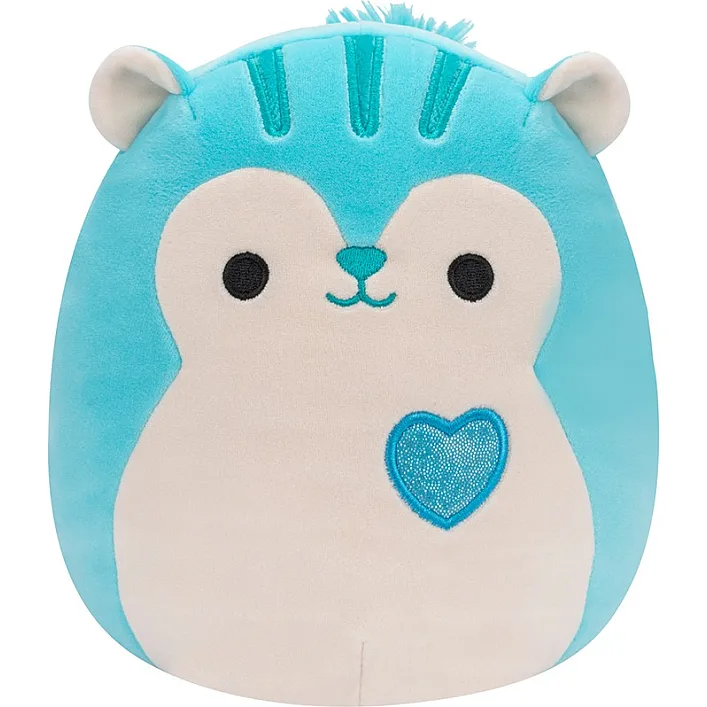 М'яка іграшка SQUISHMALLOWS – БІЛКА САНТЬЯГО (13 cm)