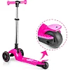 Самокат дитячий триколісний Ricokids Jelly рожевий