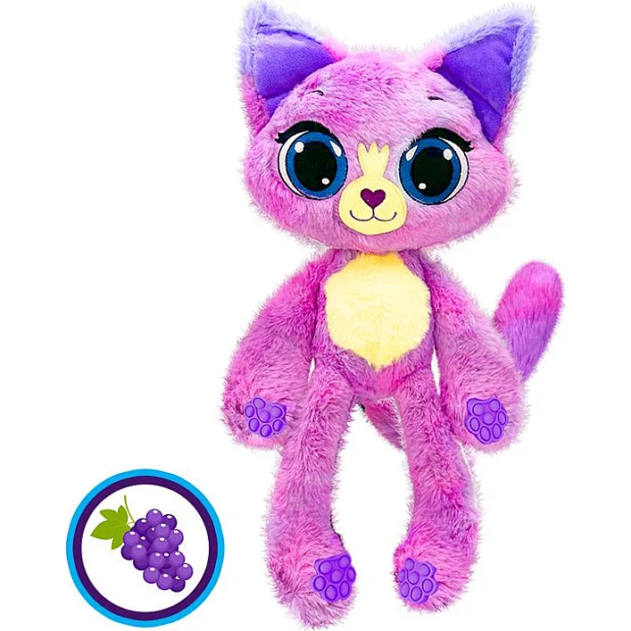 Мягкая игрушка с ароматом "Bubble Pops мини. Виноградный котенок" (20 см)