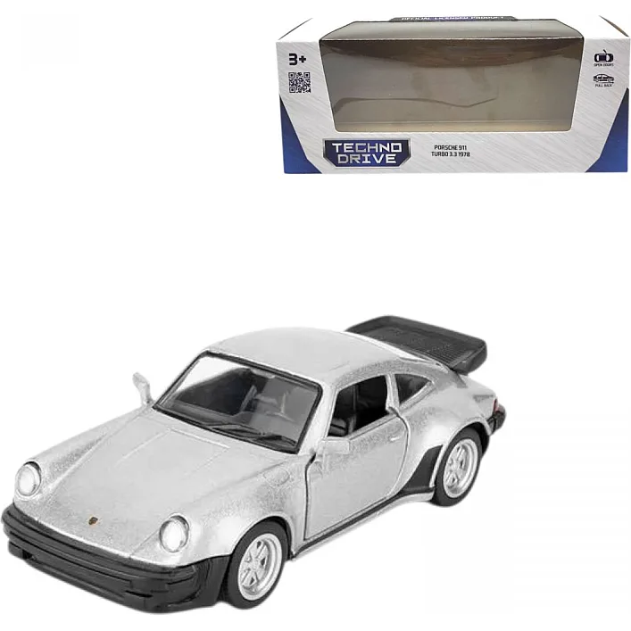 PORSCHE 911 TURBO 3.3 1978 (СІРИЙ)