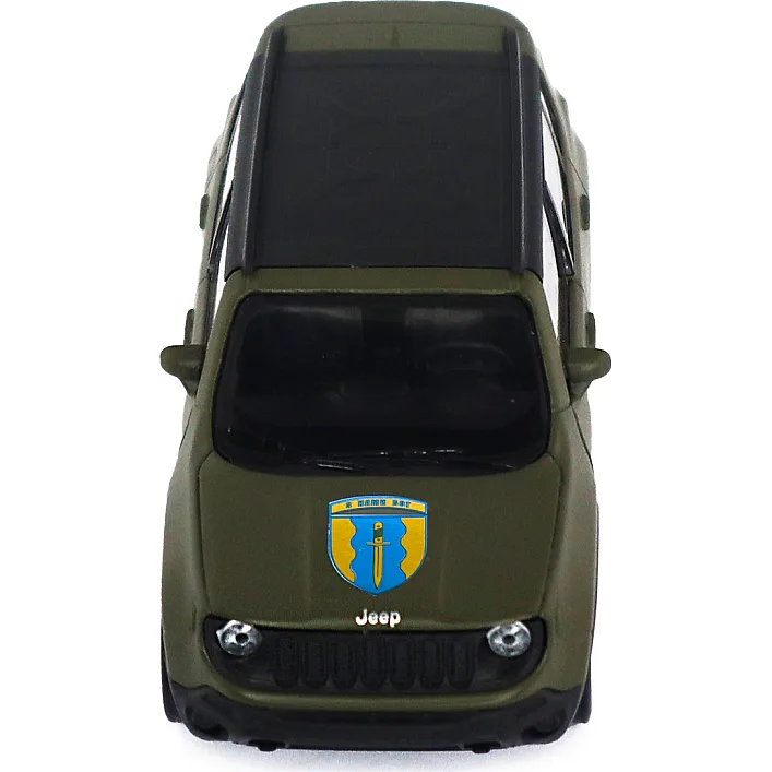 Автомодель серії "Шеврони Героїв" – JEEP RENEGADE TRAILHAWK – "АЙДАР"