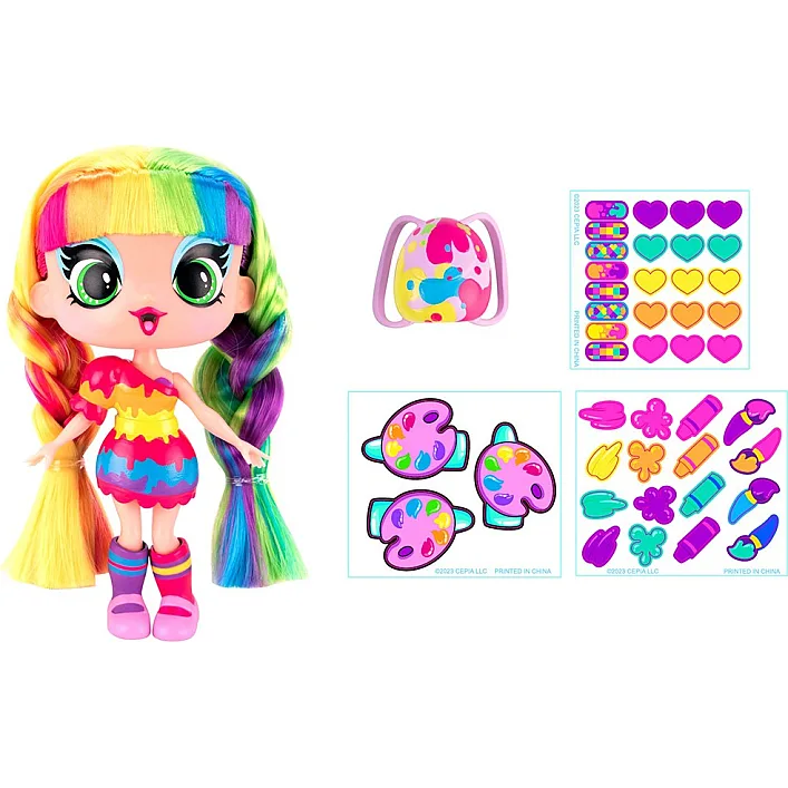 Игровой набор с куклой D1009 DECORA - ДИЗАЙНЕРСКИЙ МАГАЗИН НАЛЕПОК (Лял9526)