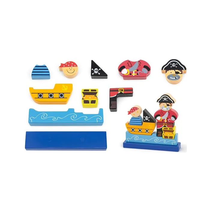 Магнитный пазл Viga Toys Пират (50077)