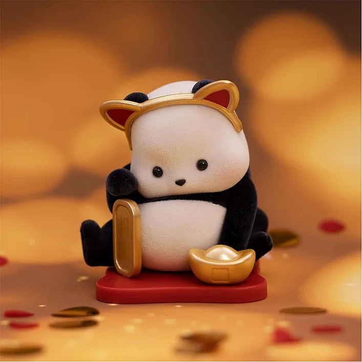 Колекційна фігурка POP TOP 52Toys серії "Panda Roll" - МЯВ ПАНДИ (у дисп., в ас.)