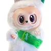 Мягкая игрушка-брелок монстрик Лабубу Спрайт в пакете и коробке (Мяк8244)