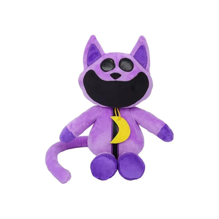 Мягкая игрушка Кот Дремот КЭТ НЭП Catnap Poppy Playtime фиолетовый 42см (Мяк6076)