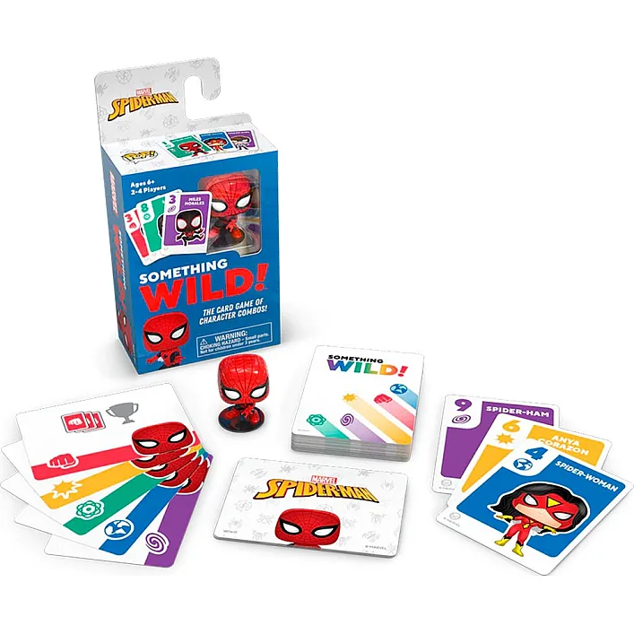 Настольная игра с карточками Funko Something Wild! – Человек-паук