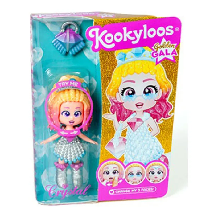 Дитяча лялька Голден Гала "Crystal" Kookyloos PKL7D406IN00-3 серії "Fairytale"