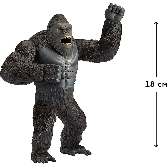 Фигурка GODZILLA X KONG – КОНГ ГОТОВ К БОЮ 35507 (18 см, звук) (Риз8623)
