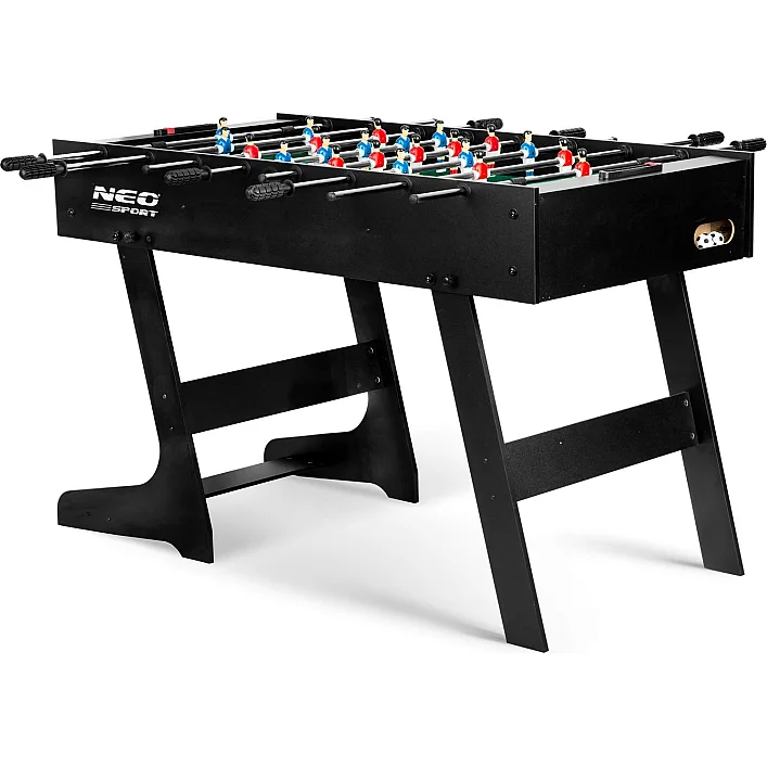 Настольный футбол Neo-Sport NS-803, 121 x 61 x 80 см – черный.