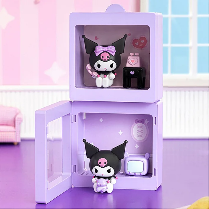 Фігурка-сюрприз POP TOP KUROMI – СВЯТКОВИЙ НАСТРІЙ (світло, в ас.)