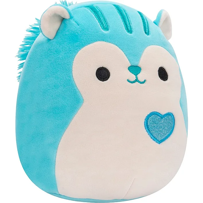 М'яка іграшка SQUISHMALLOWS – БІЛКА САНТЬЯГО (13 cm)