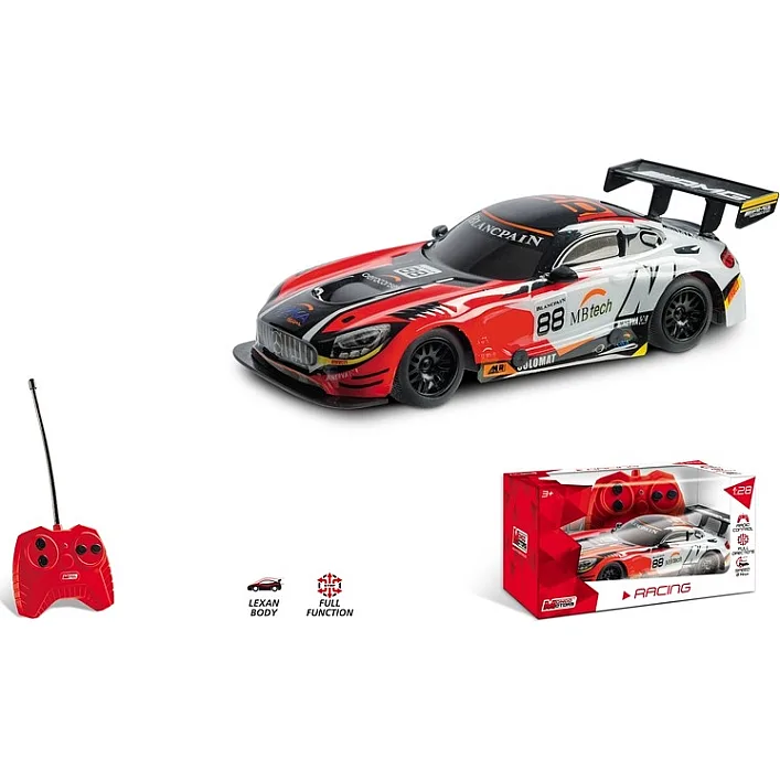 Автомодель на радиоуправлении MERCEDES AMG GT3 в масштабе 1:28, Mondo (63430)