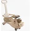 Каталка-толокарь JOY SJ-849-26 (6) колеса PU со светом, музыка и свет, защитный бампер, родительская ручка, в коробке