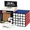 Головоломка Кубик Рубіка QiYi MofangGe 159black 5х5 з наклейками