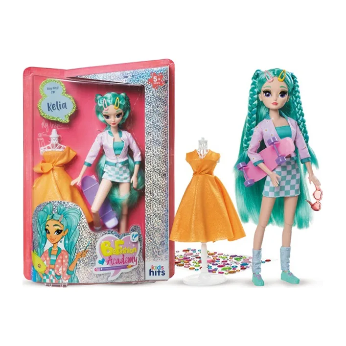 Лялька Kids Hits, KH25/05 Be Fashion Academy (модна академія) Kelia короб. 25.5*37*7 см, р-р іграшки -28 см (Лял2505)