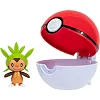 Ігровий набір POKEMON W14 - ЧЕСПІН В ПОКЕБОЛІ (ігрова фігурка, покебол)