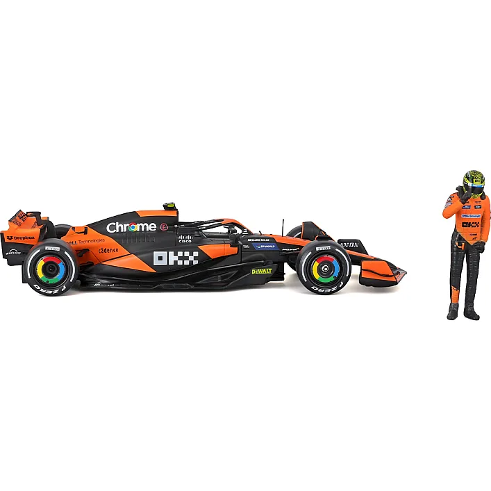 Автомодель з фігуркою - MCLAREN MCL38 (1:24)
