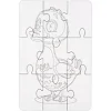Деревянный пазл-раскраска "Гусочка" А5 Puz-22937 PuzzleOK (Дер4937)