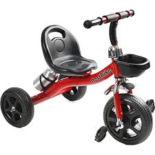 Велосипед 3-х колесный BS-12190 "Best Trike" стальная рама, колеса EVA, переднее d=10&rsquo;&rsquo;, заднее d=8&rsquo;&rsquo;, корзина, бутылочка, в коробке
