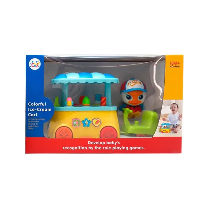 Музична іграшка Huile Toys Каченя з морозивом (6101)
