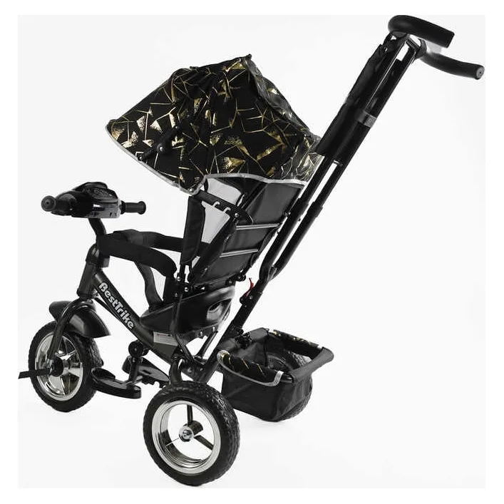 Велосипед 3-х колесный 6588 / 60-775 Best Trike (1) КОЛЕСО ПЕНА, d=25см переднее, d=20см задние, фара музыкальная, USB, Bluetooth, в коробке