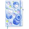 Блокнот на гумці Kiddy sweet А5 761254ML 13.6×20.8 см, 80л.,тверда обкладинка (Кнц4529)