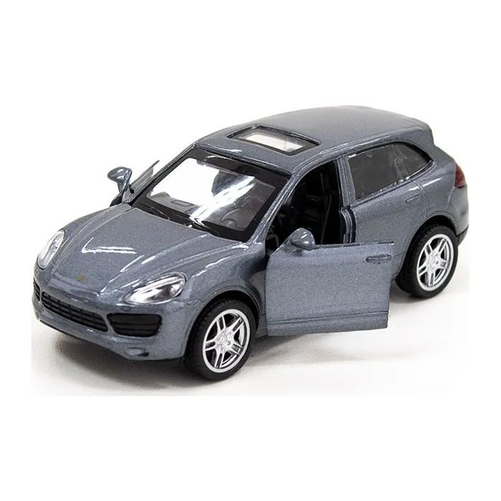 Автомодель - PORSCHE CAYENNE S (серебристый серый) TechnoDrive (Маш2506)