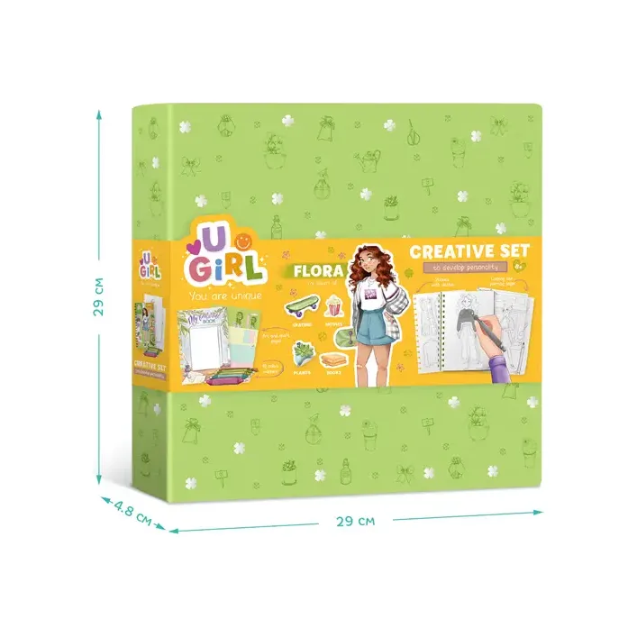 Набір креативної творчості UGIRL "Flora" 300955 DoDo (Нас9555)