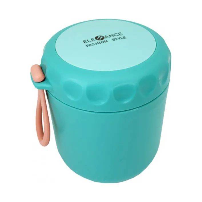 Ланчбокс с ложкой MGZ-0122(Green) 430 мл