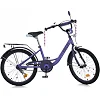 Велосипед детский MB 20043-1 колеса 20 дюймов, фиолетовый