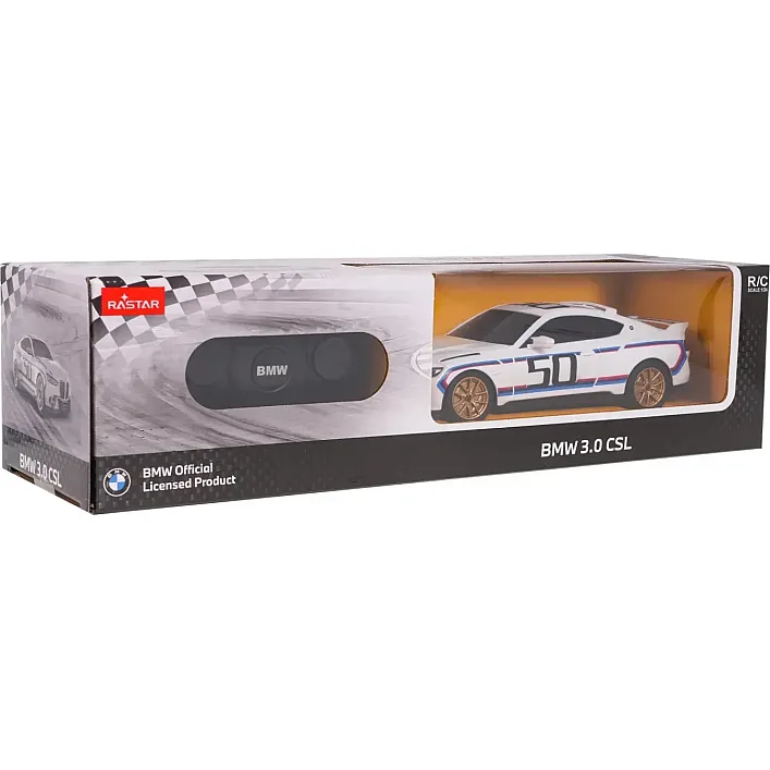 Іграшкова автомодель на радіокеруванні BMW 3.0 CSL 1:24, Rastar (24046)