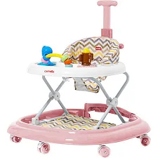 Ходунки CARRELLO Eterno CRL-9607 Rose 3 в 1 (ходунки, скалка, каталка) (Нем9670)