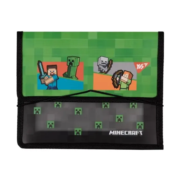 Папка для тетрадей Yes пласт. на резинке В5 "Minecraft. Heroes" 492207 (Кнц0007)