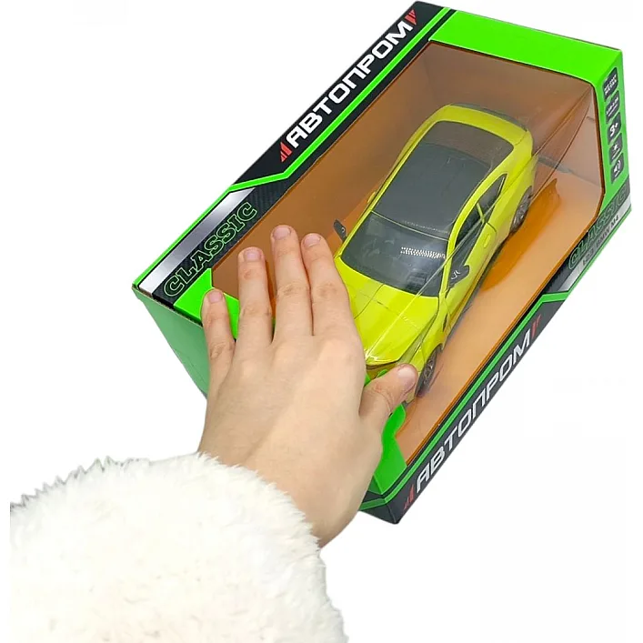 Іграшка машина мет. 1:24 BMW M4, батар., світло, звук, відкр. двері