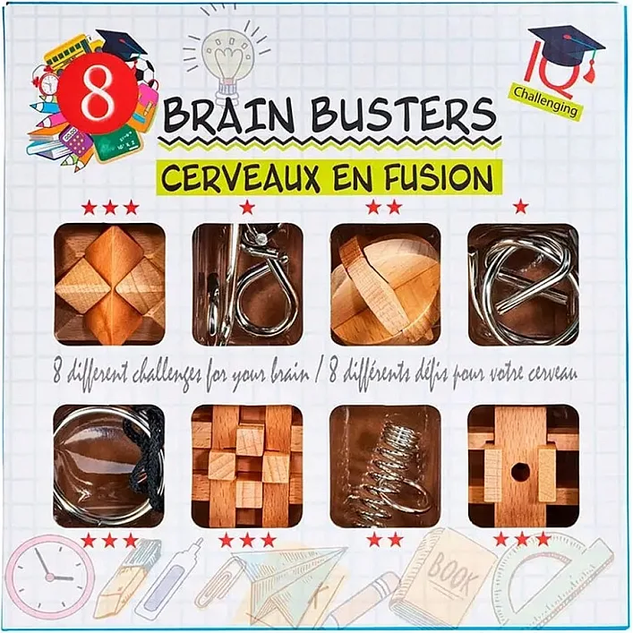 Набір головоломок "Brain Busters Cerveaux en Fusion" Eureka 3D Puzzle 473360