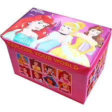 Корзина-ящик для игрушек, D-3530, Принцессы, пакет. 40*25*25см (Рез3530)