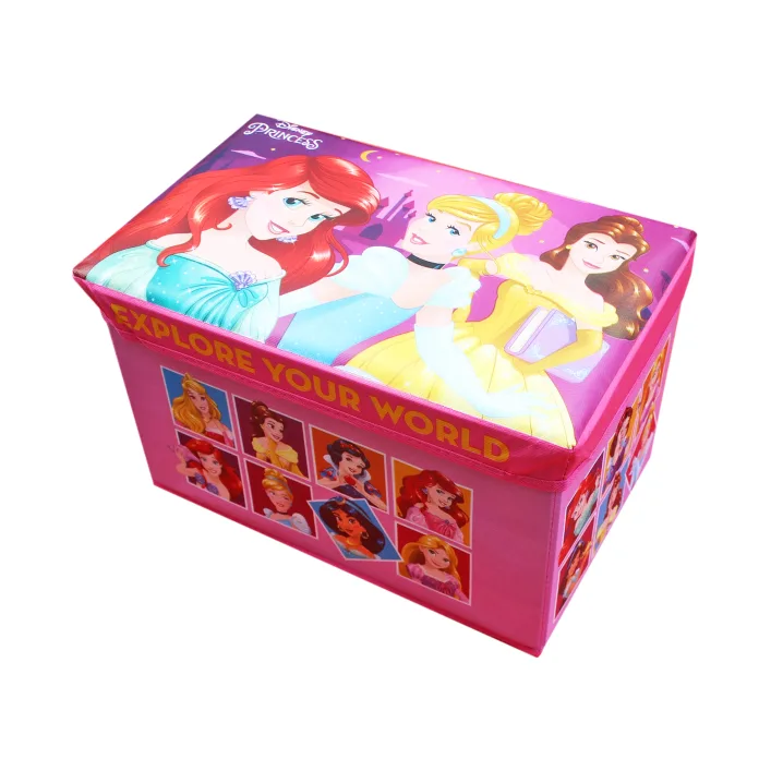 Корзина-ящик для игрушек, D-3530, Принцессы, пакет. 40*25*25см (Рез3530)