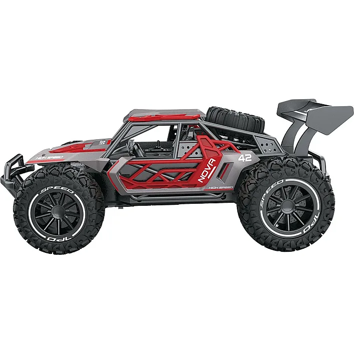 Автомобиль METAL CRAWLER с р/у - NOVA (серо-красный, металл. корпус, акум.3,7V, 1:16) (Маш8315)