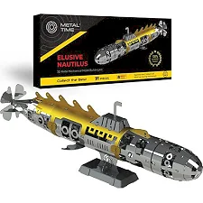 Колекційна модель-конструктор Metal Time Elusive Nautilus Підводний човен механічний (MT045)