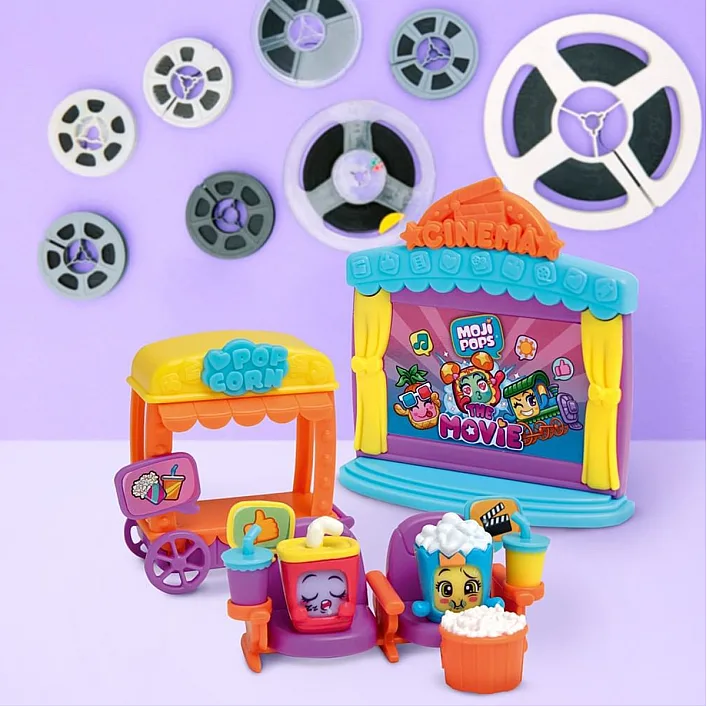Набор MOJI POPS серии Box I Like – Кинотеатр (2 фигурки, аксессуары) (Рез4317)