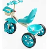Велосипед 3-х колесный BS-60985 "Best Trike" (1) колеса EVA переднее 10', заднее 8', стальная рама, УКР. ВЗУЧИВАНИЕ, корзина, в коробке
