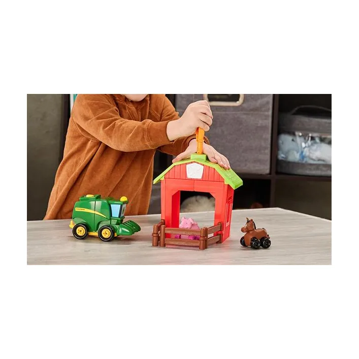 Конструктор John Deere Kids Собери трактор с загоном (47210)
