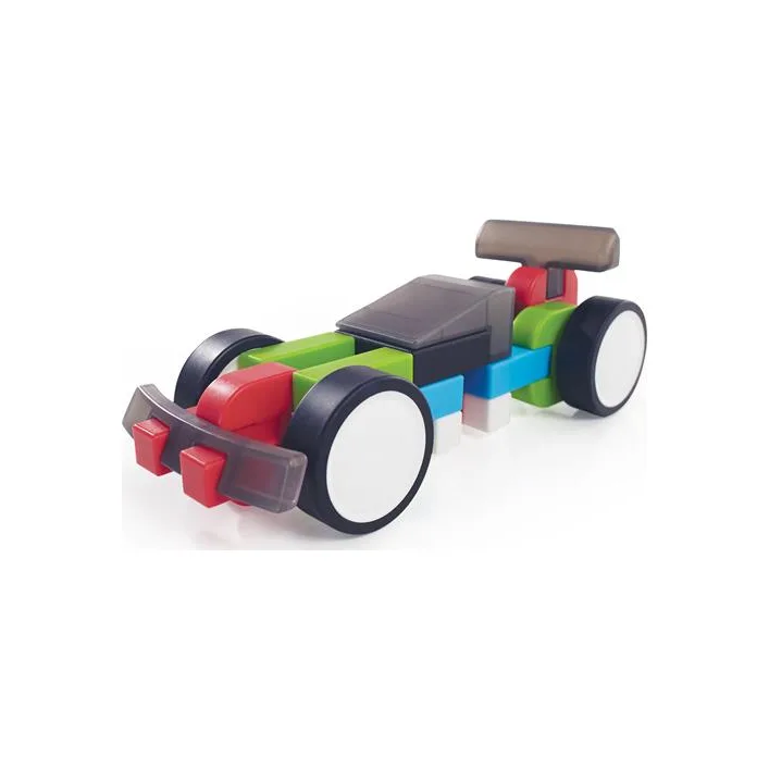 Конструктор Guidecraft IO Blocks Гоночные машины с дополненной 3d реальностью, 48 деталей (G9607)